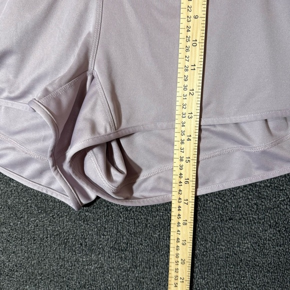 Women's Lavender Adidas Athletic Shorts, 2X - Picture 2 of 5